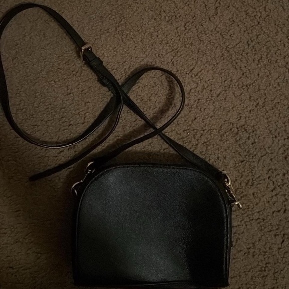 Marc Jacobs Black Belt Bag with Geometric Design